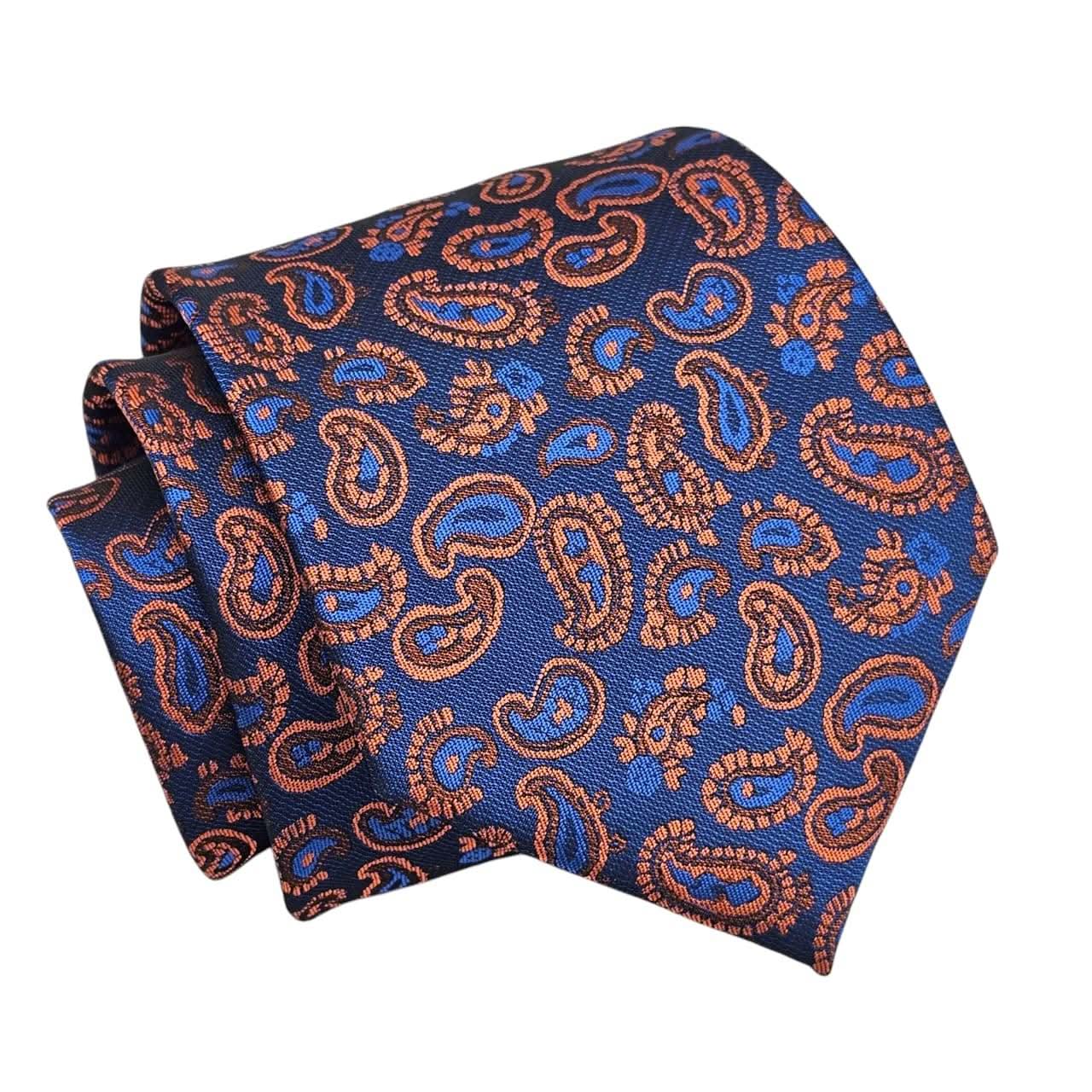 Copper Crest Luxury Tie - KNisa Premium Men's Fashion Brand