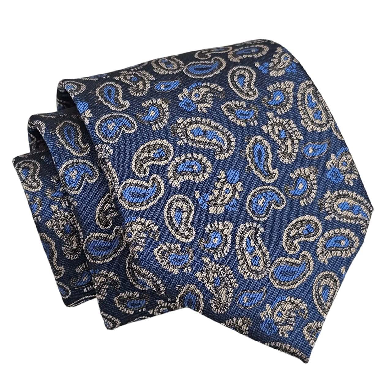 Golden Rhapsody Luxury Tie - KNisa Premium Men's Fashion Brand