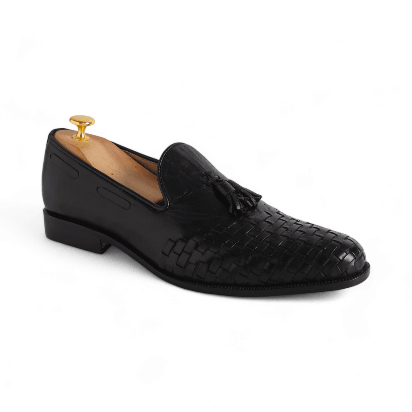 Luxury Woven Tassel Slip On Handmade Shoes - KNisa Premium Men's Fashion Brand