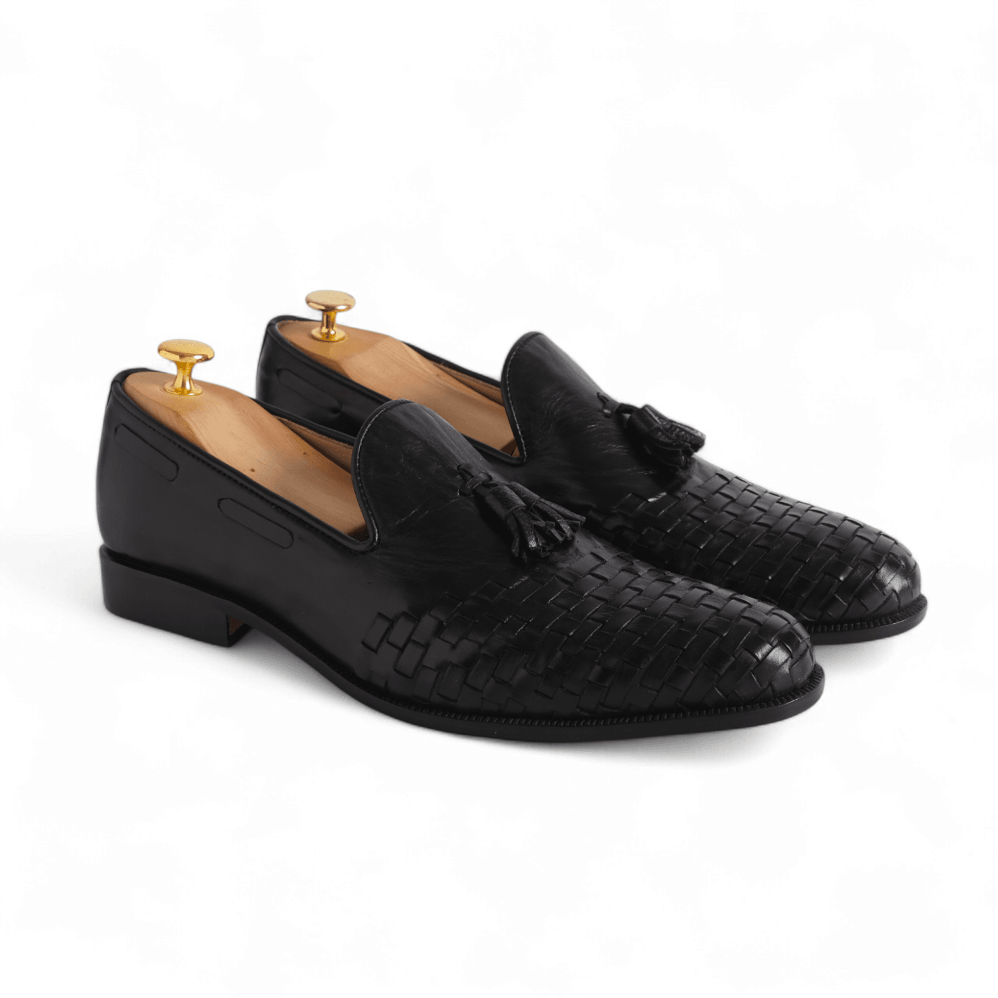 Luxury Woven Tassel Slip On Handmade Shoes - KNisa Premium Men's Fashion Brand
