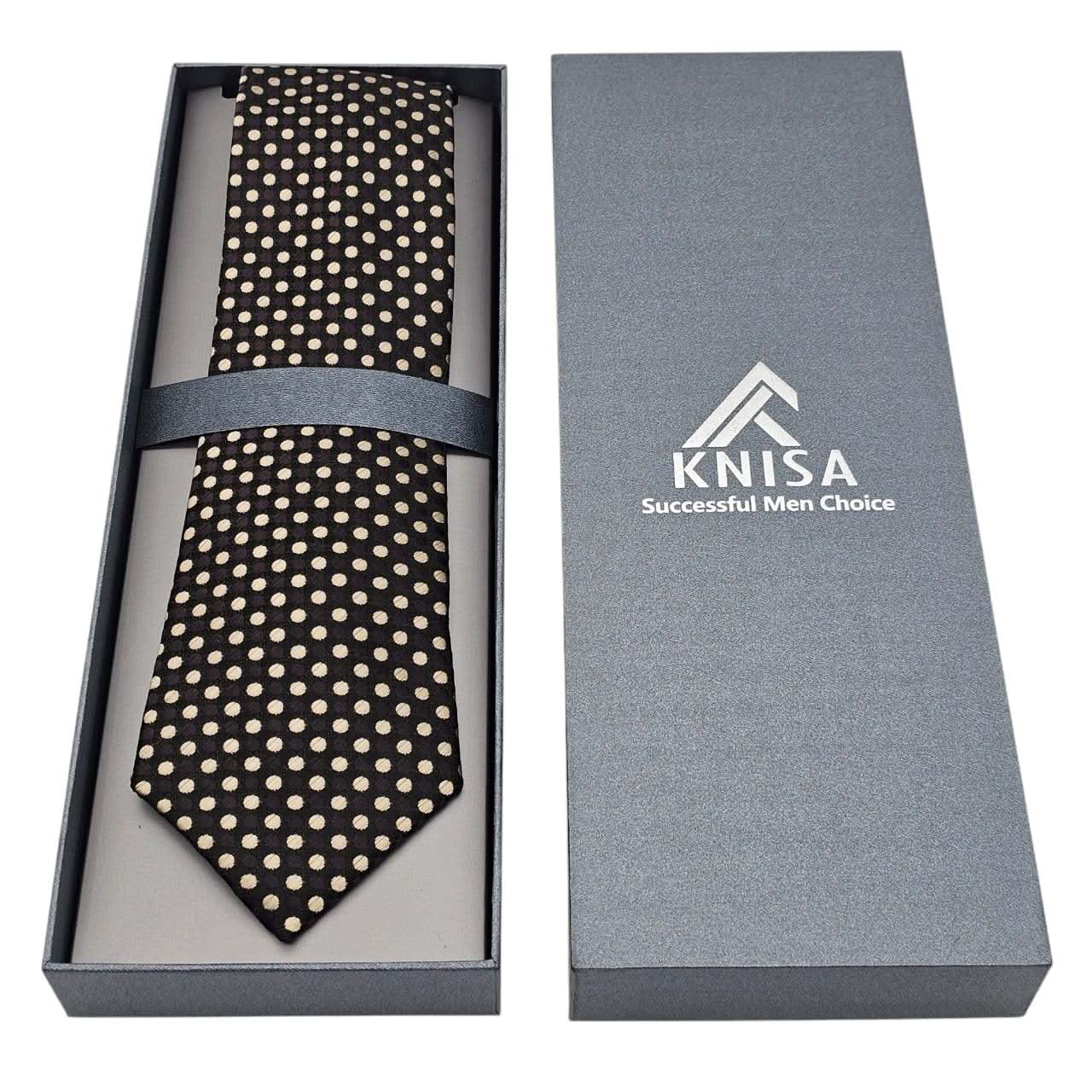 Golden Orbit Tie - KNisa Premium Men's Fashion Brand