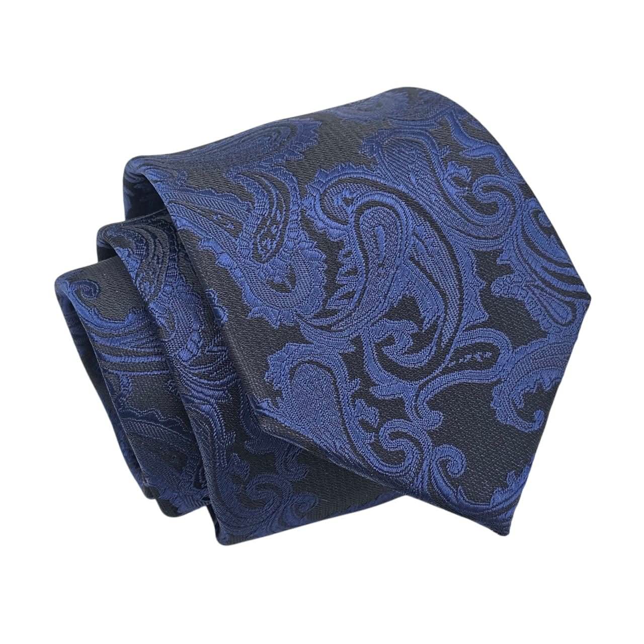 Cobalt Mirage Tie - KNisa Premium Men's Fashion Brand