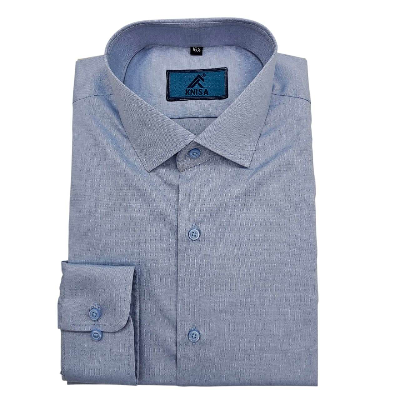 Oxford Blue Shirt - KNisa Premium Men's Fashion Brand