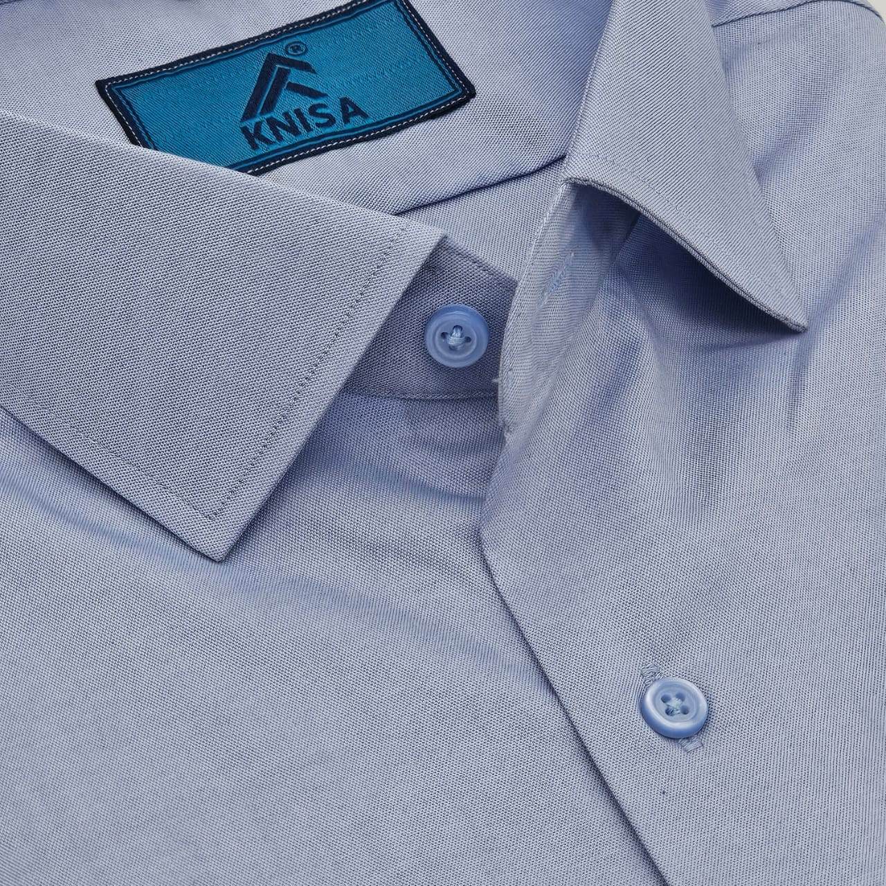 Oxford Blue Shirt - KNisa Premium Men's Fashion Brand