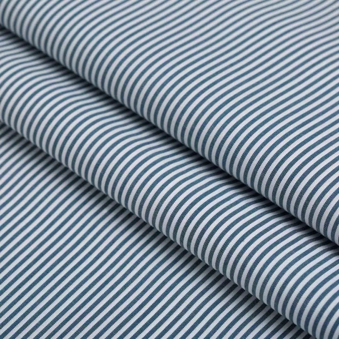 Black & White Pin Strip Shirt - KNisa Premium Men's Fashion Brand
