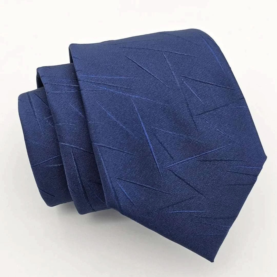 Blue Tie Lining Embossed Detail - KNisa Premium Men's Fashion Brand