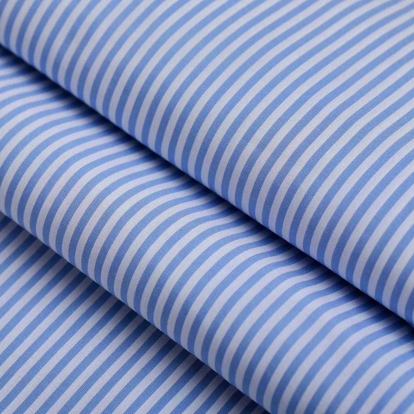 Blue White Strip Shirt - KNisa Premium Men's Fashion Brand