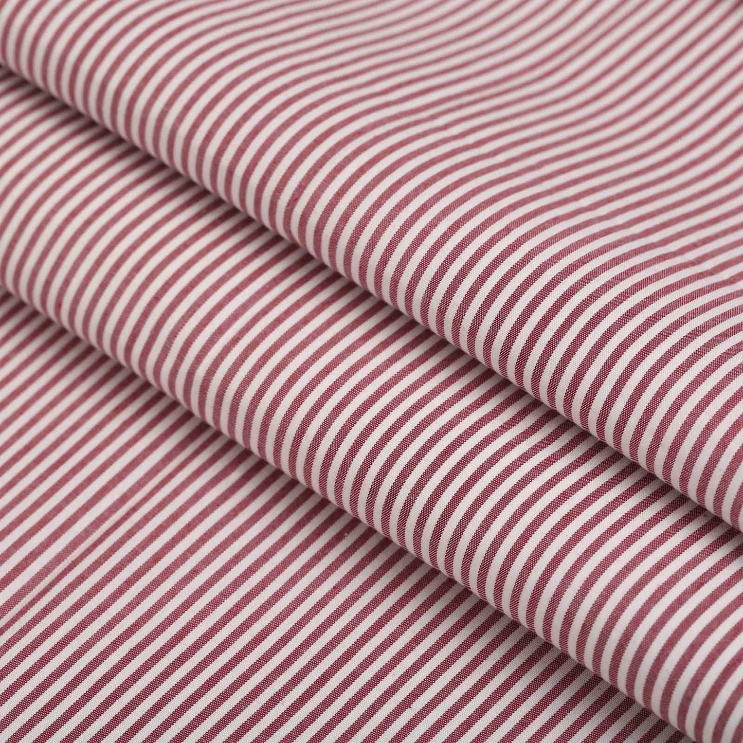Brown White Pin Strip Shirt - KNisa Premium Men's Fashion Brand