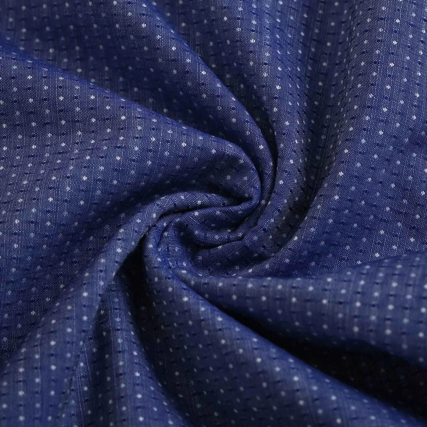 Dark Blue Pattern Oxford Shirt - KNisa Premium Men's Fashion Brand