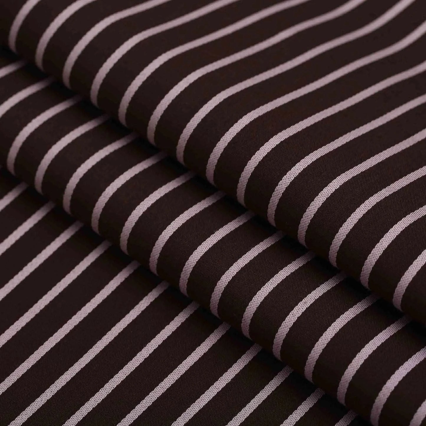 Dark Brown Pink Strip Shirt - KNisa Premium Men's Fashion Brand