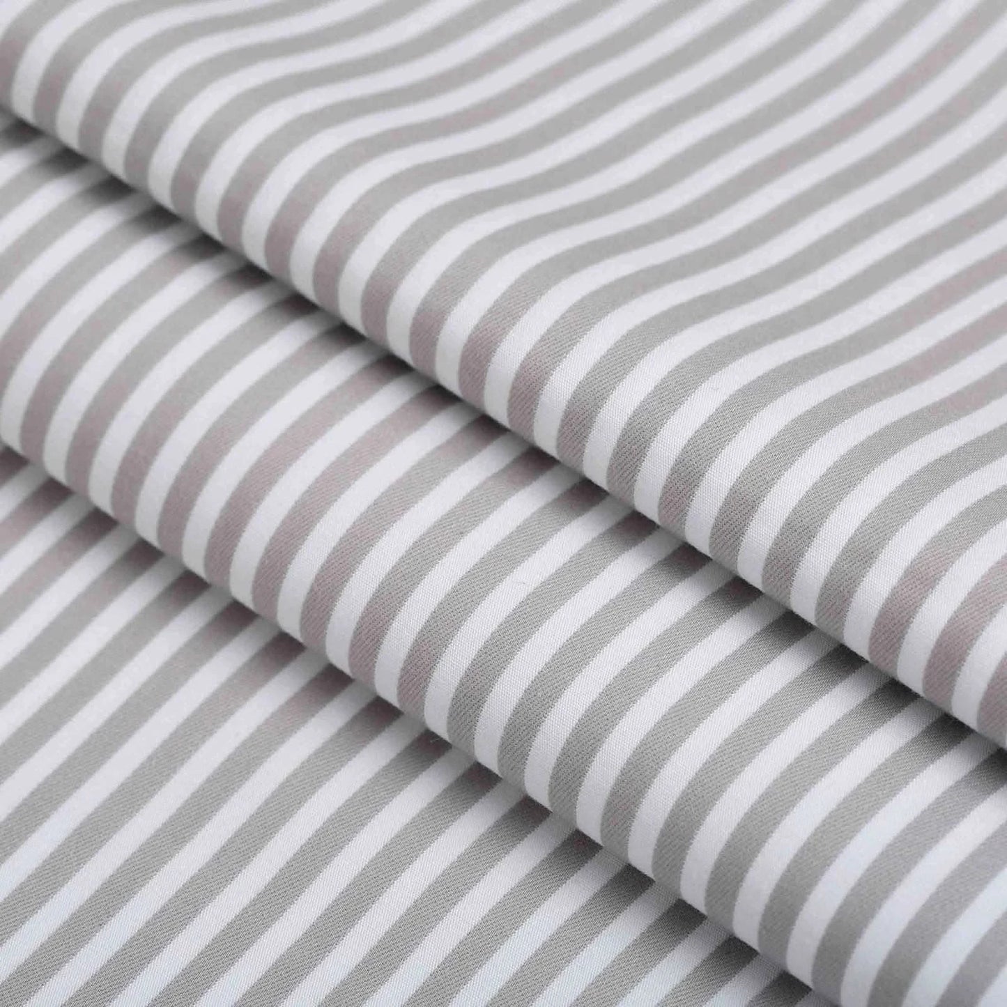 Grey White Bold Strip Shirt - KNisa Premium Men's Fashion Brand