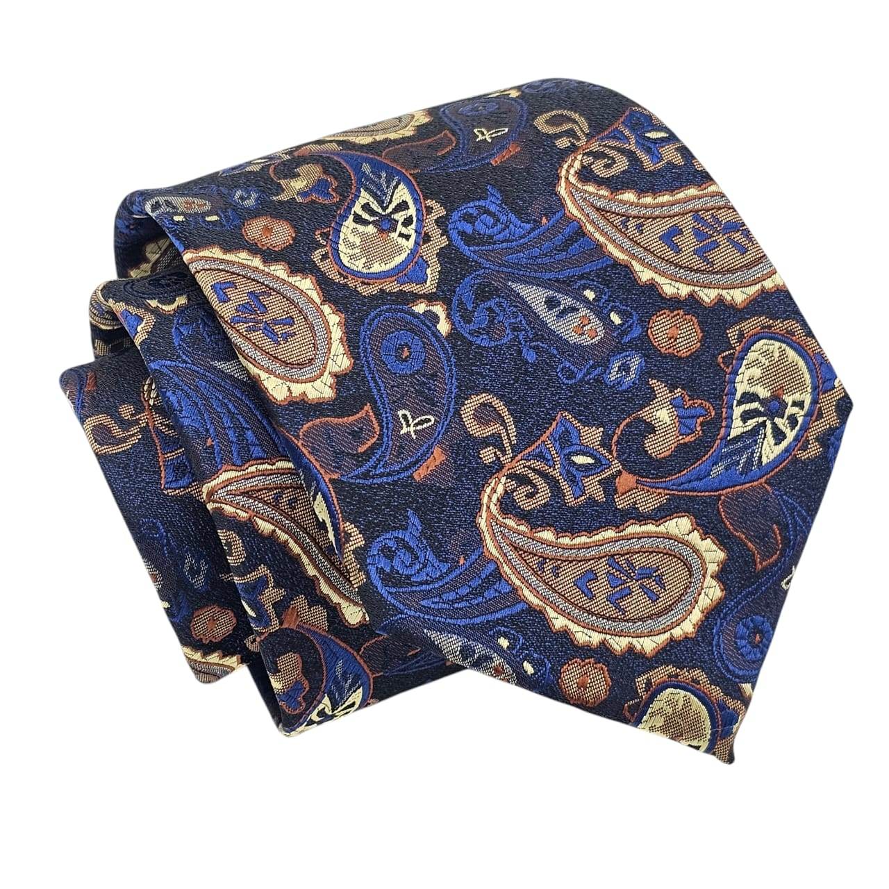 The Imperial Blue Paisley Tie Set - KNisa Premium Men's Fashion Brand