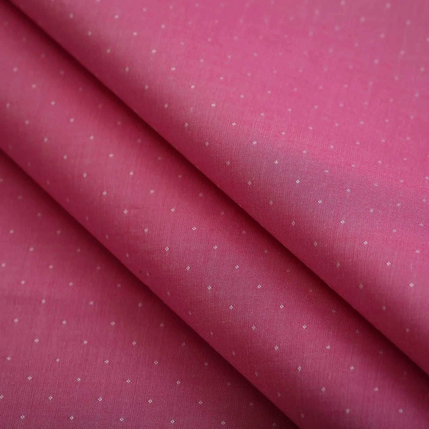 Magenta White Narrow Dotted Shirt - KNisa Premium Men's Fashion Brand
