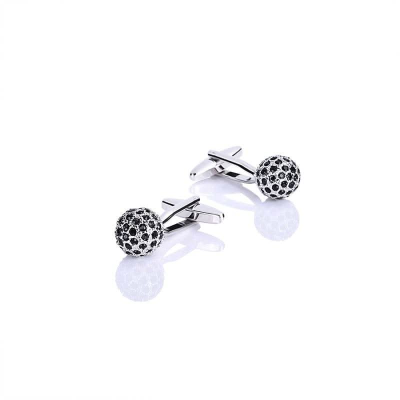 Men's Crystal Ball Twilight Reflection Cufflinks - KNisa Premium Men's Fashion Brand