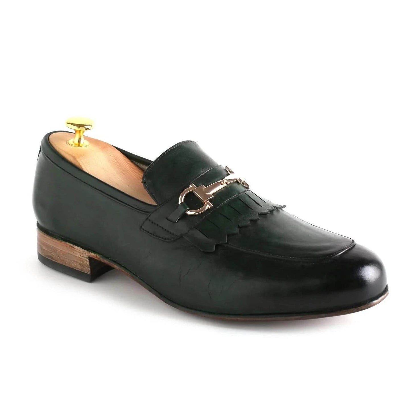 Handmade Men’s Leather Slip-on Shoes - KNisa Premium Men's Fashion Brand