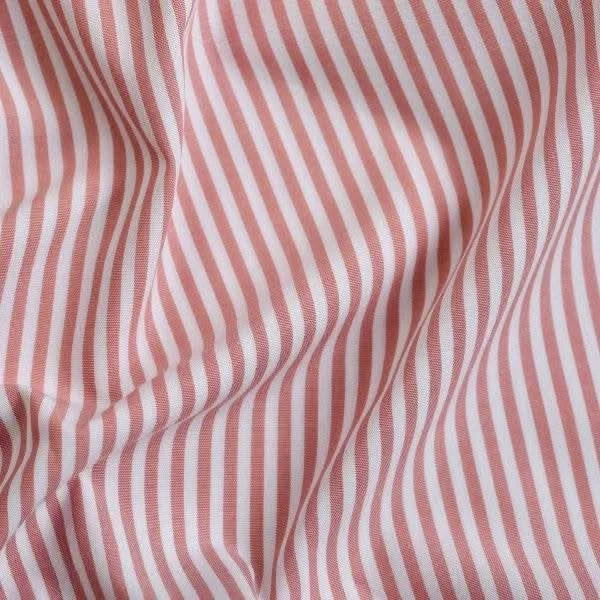 Peach & White Strip Shirt - KNisa Premium Men's Fashion Brand