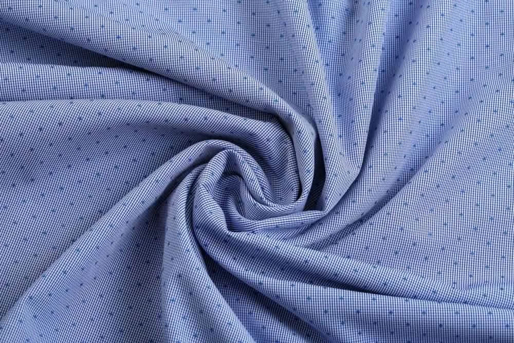 Oxford Blue Dobby Shirt - KNisa Premium Men's Fashion Brand