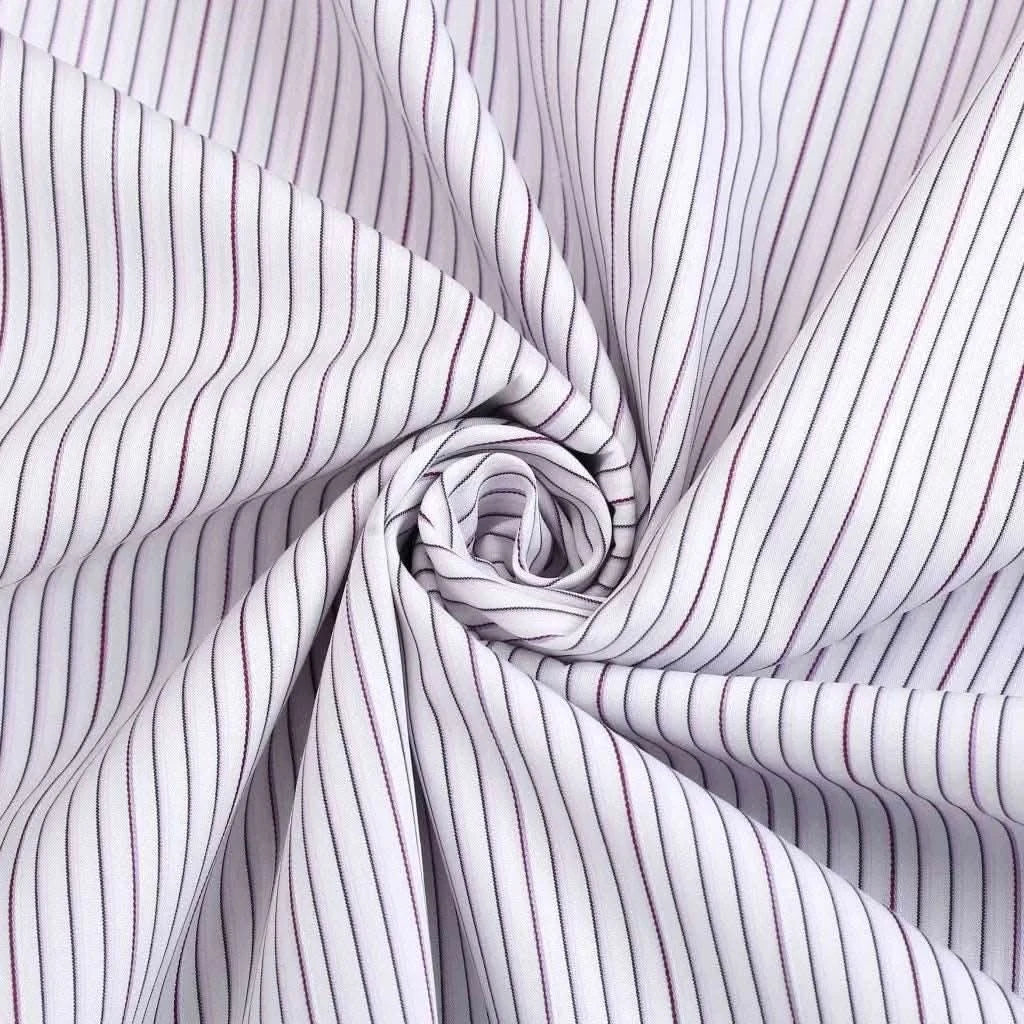 Pink Black White Pin Strip Shirt - KNisa Premium Men's Fashion Brand
