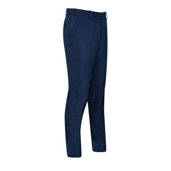Men's Royal Blue Plain Formal Trouser with Button Closure - KNisa Premium Men's Fashion Brand