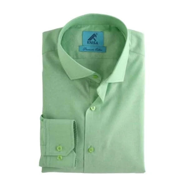 Sea Green Formal Shirt KNisa Premium Men s Fashion Brand