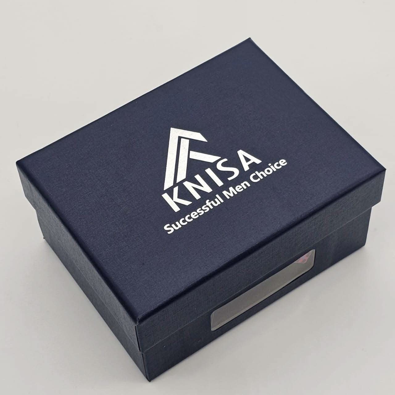 Hexagonal Sapphire Style Tie with Pocket Square - KNisa Premium Men's Fashion Brand