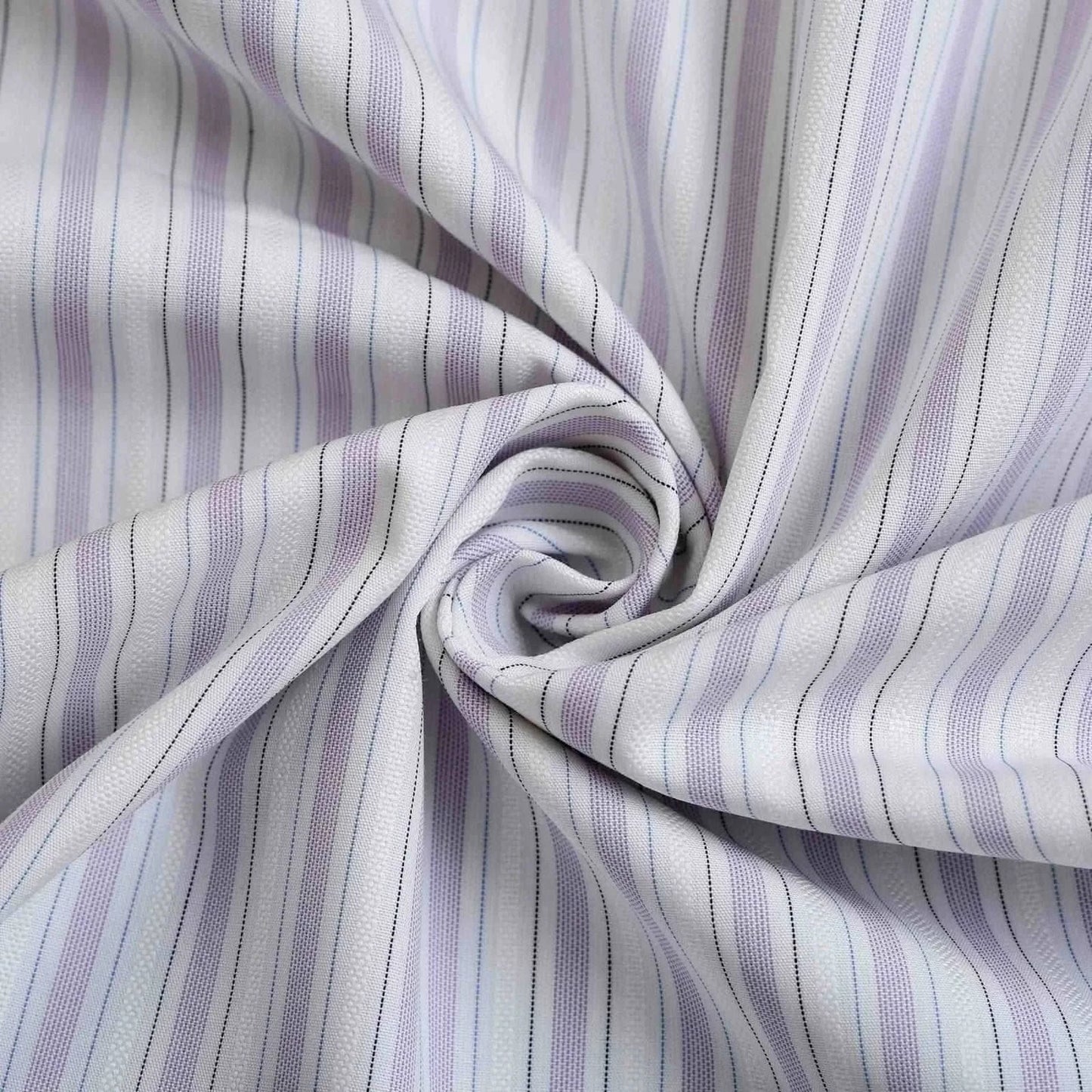 White Purple Textured With Black Blue Pin Strip Shirt - KNisa Premium Men's Fashion Brand