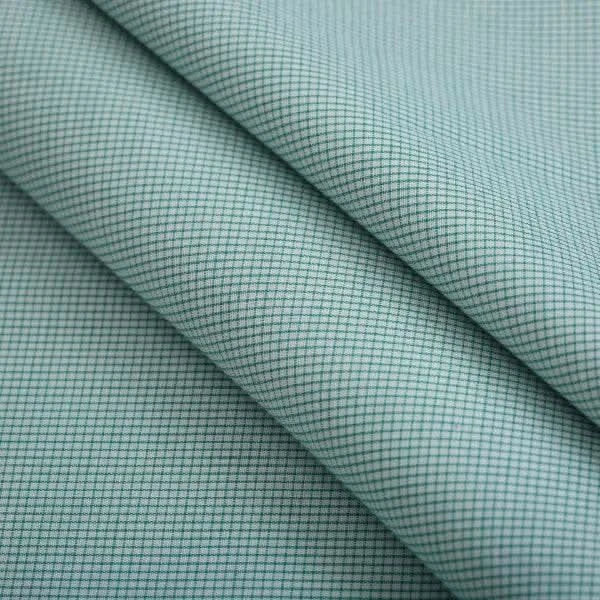 White & Green Box Pattern Shirt - KNisa Premium Men's Fashion Brand