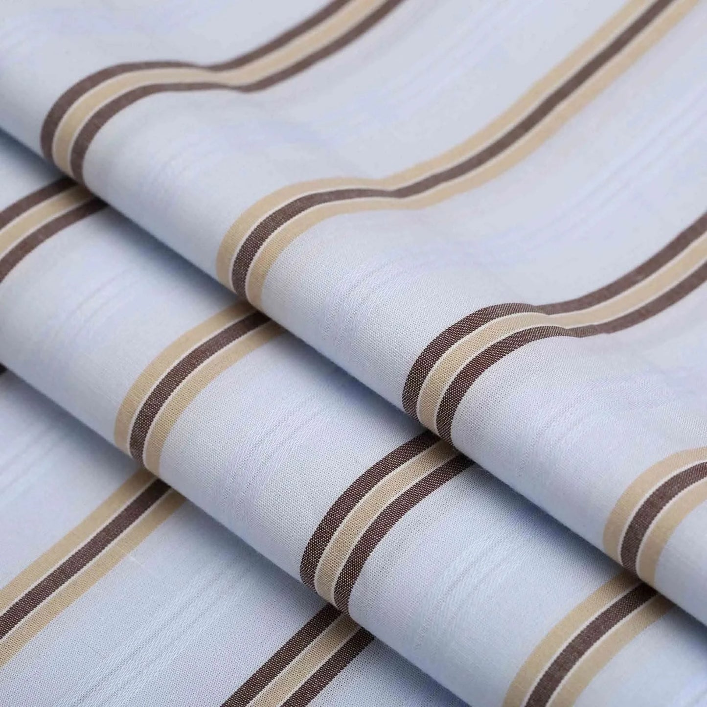Wide Powder Blue with Beige Brown Strip - KNisa Premium Men's Fashion Brand