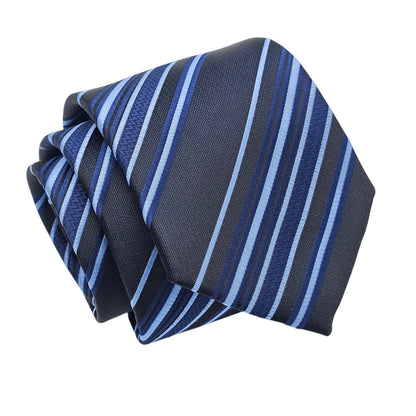 Blue Ascot Tie Set