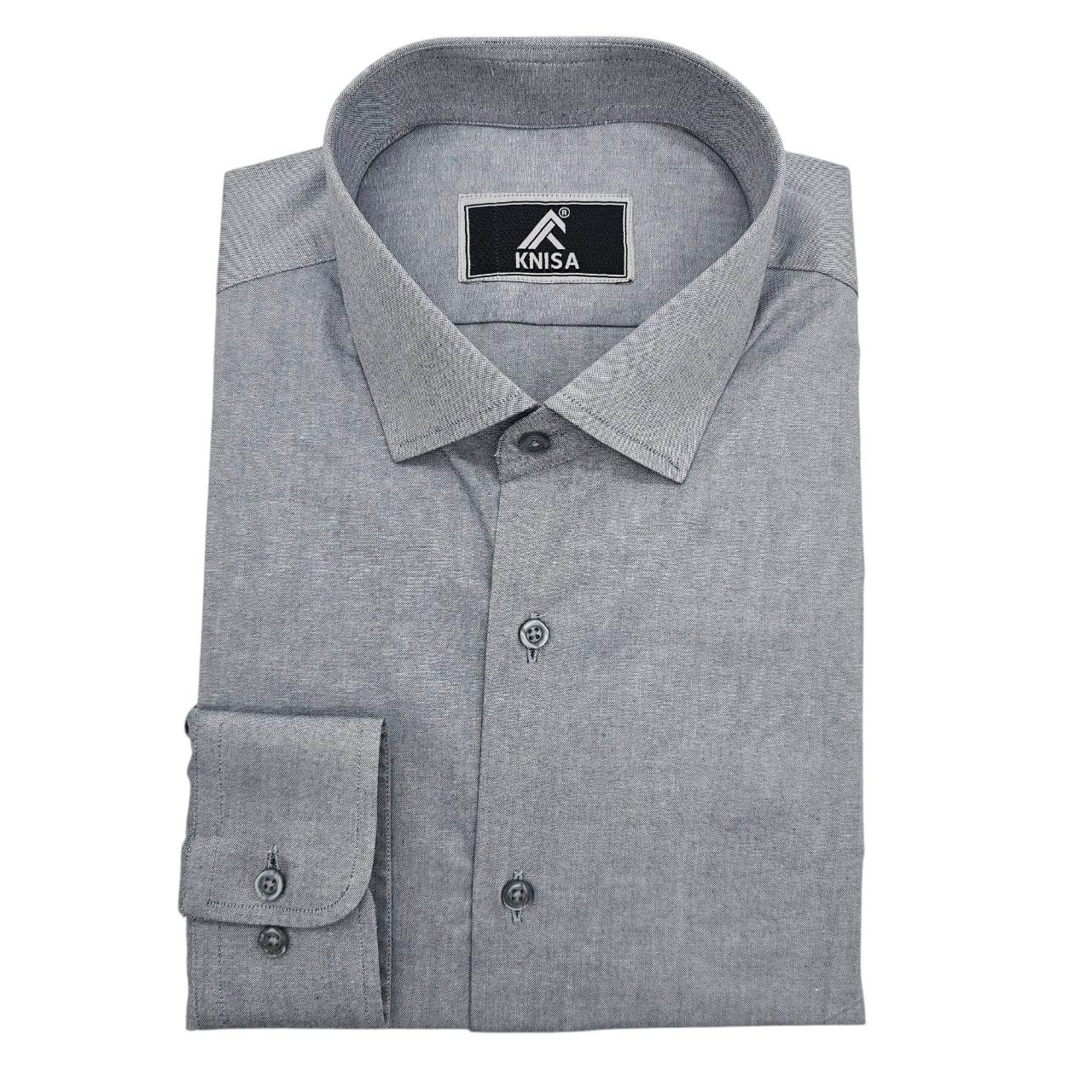 Grey Pattern Shirt - KNisa Premium Men's Fashion Brand