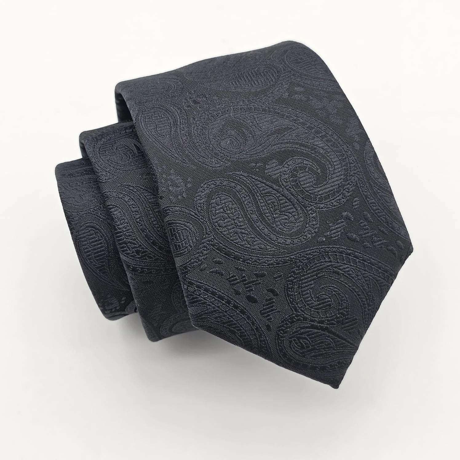 Black Paisley Tie