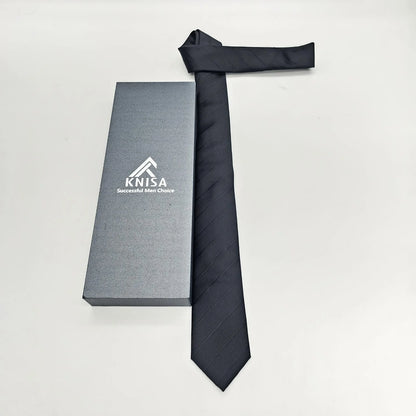 Black Stripe Tie