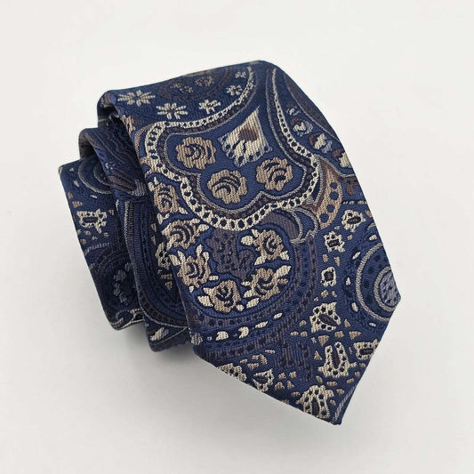 Blue Paisley Tie