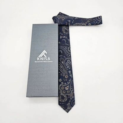 Blue Paisley Tie