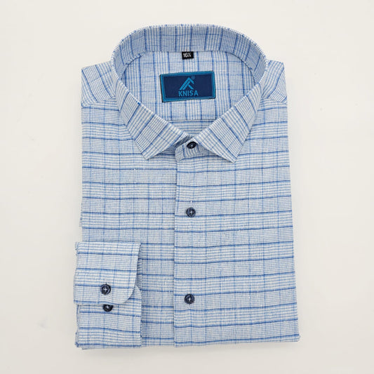 Skyline Grid Casual Shirt