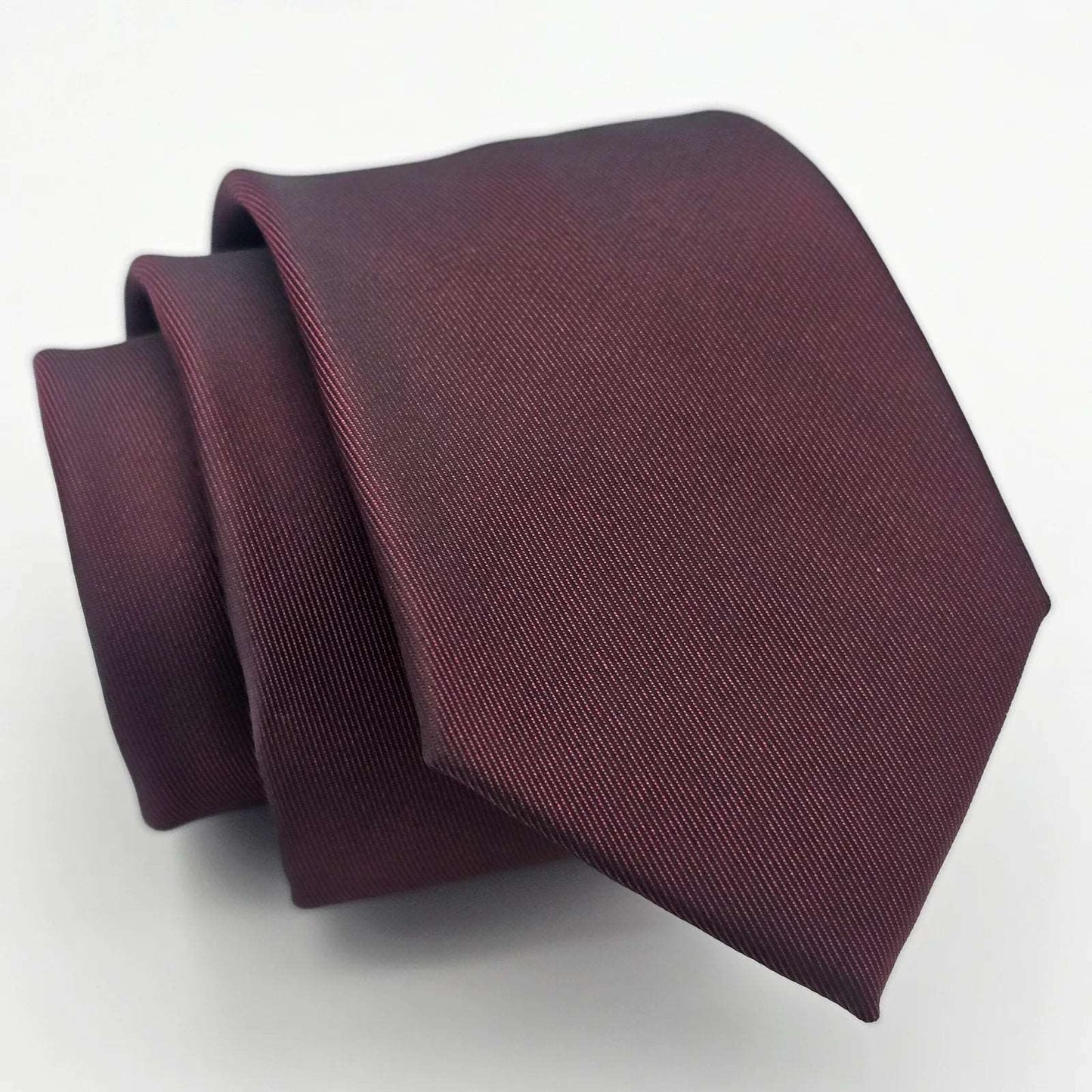 Chocolate Brown Plain Tie