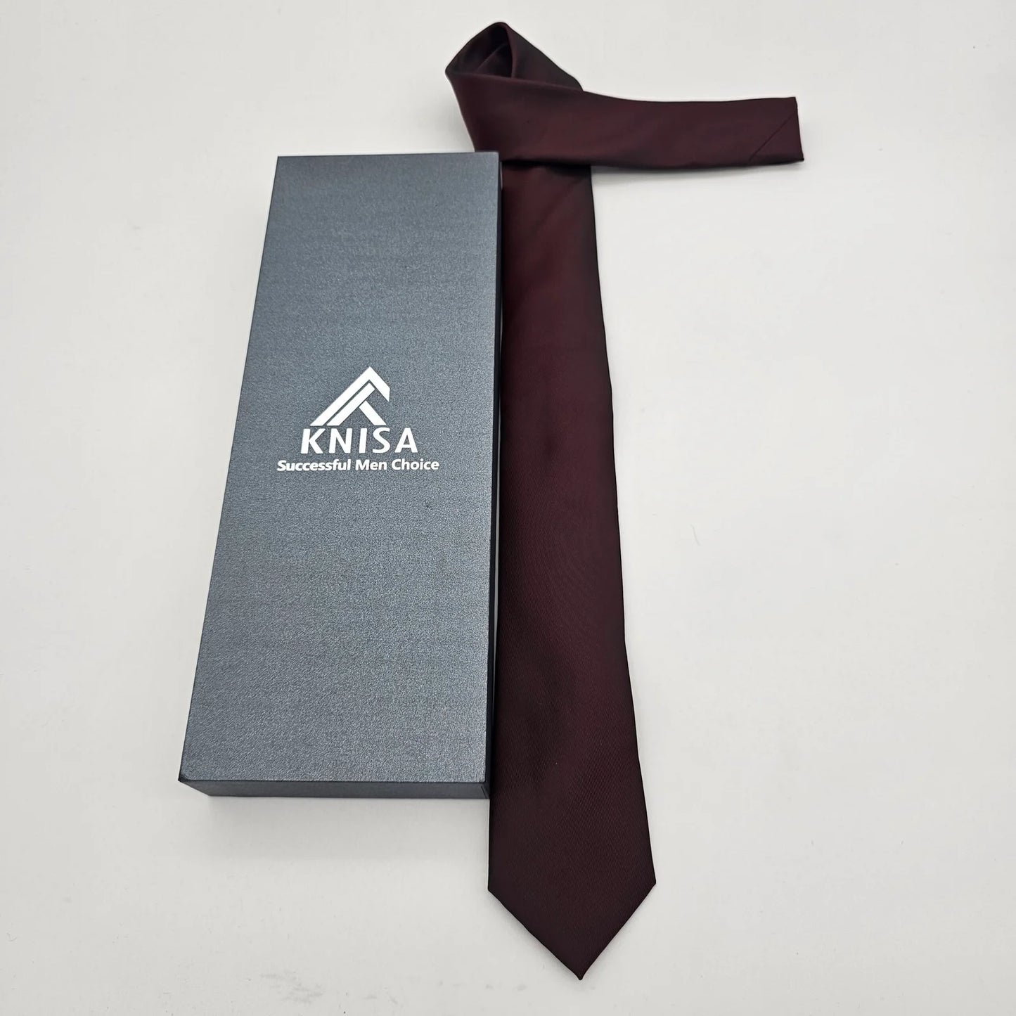 Chocolate Brown Plain Tie