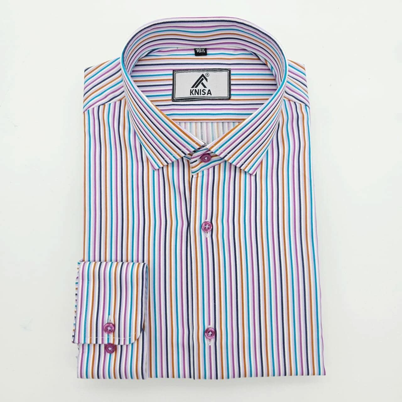 Regal Striped Grandeur Shirt - KNisa Premium Men's Fashion Brand