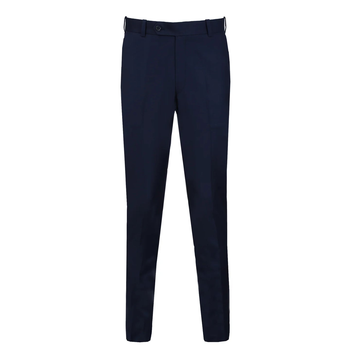 Dark Blue Plain Smart Fit Formal Trouser