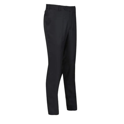 Dark Grey Plain Smart Fit Formal Trouser