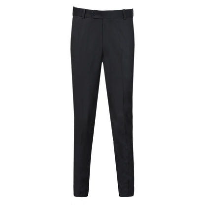 Dark Grey Plain Smart Fit Formal Trouser