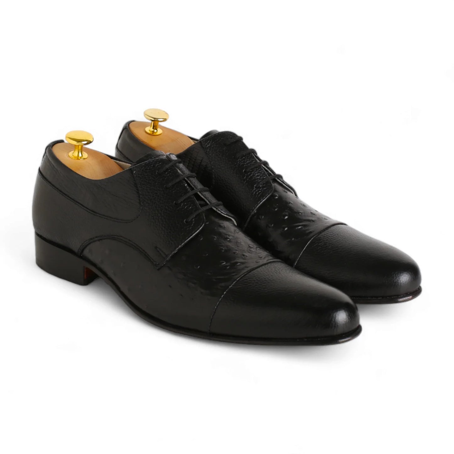 Handmade Men’s Black Classic Leather Shoes