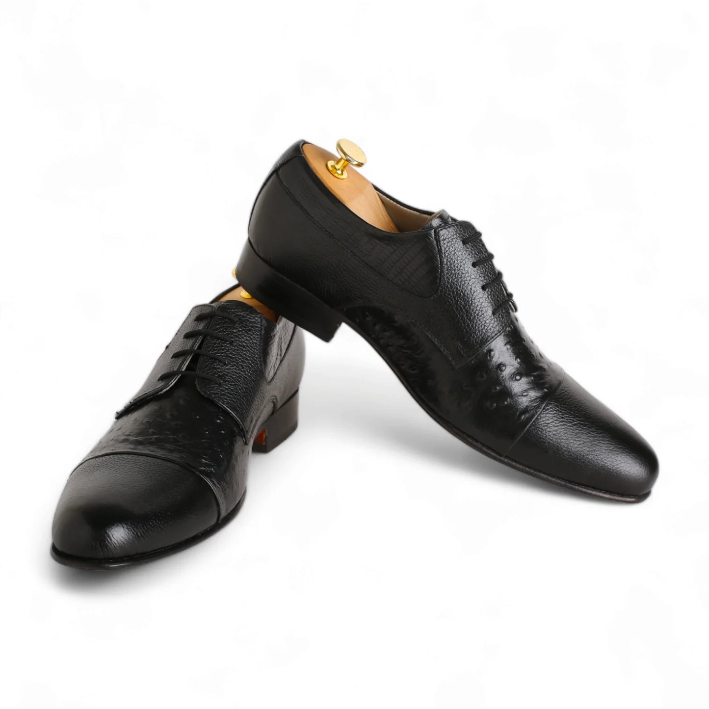 Handmade Men’s Black Classic Leather Shoes