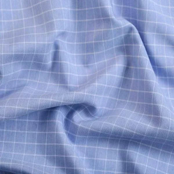 Oxford Blue Box Type Shirt - KNisa Premium Men's Fashion Brand