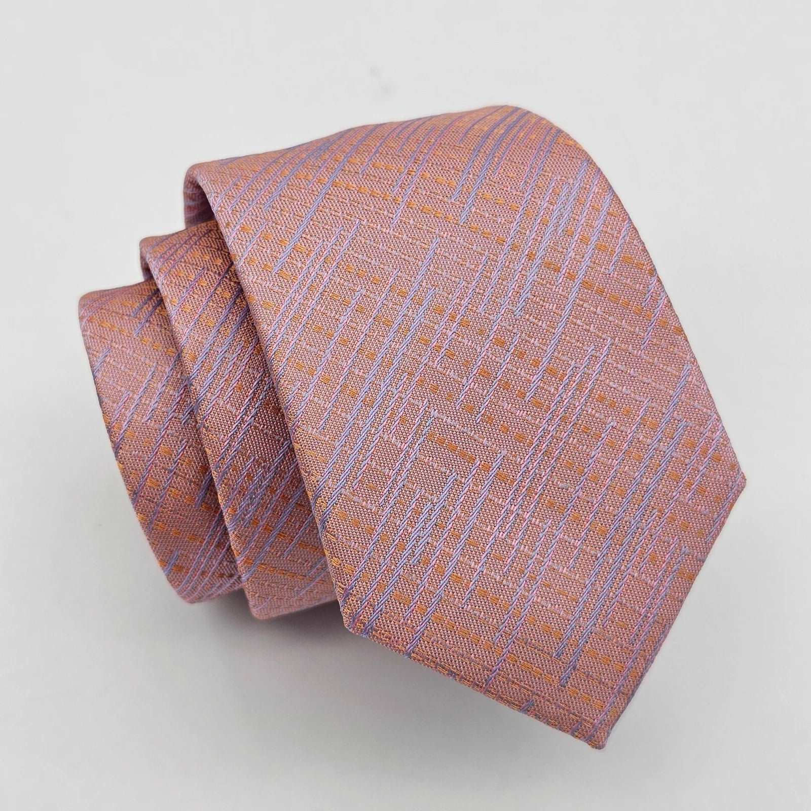 Peach Dynamic Strip Tie