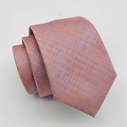 Peach Dynamic Strip Tie