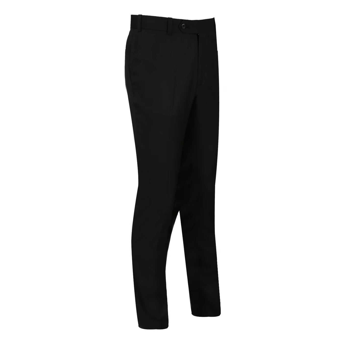 Black Plain Smart Fit Formal Trouser