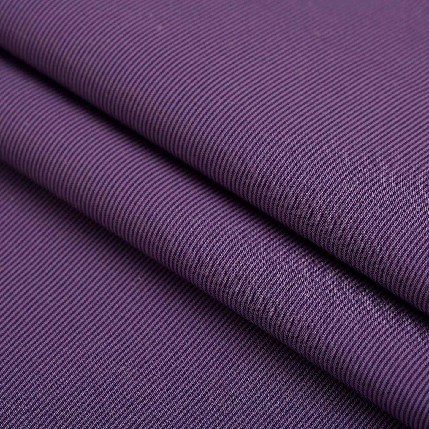 Purple Black Pin Strip Shirt