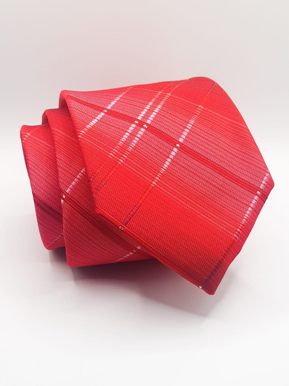 Red Pattern Tie