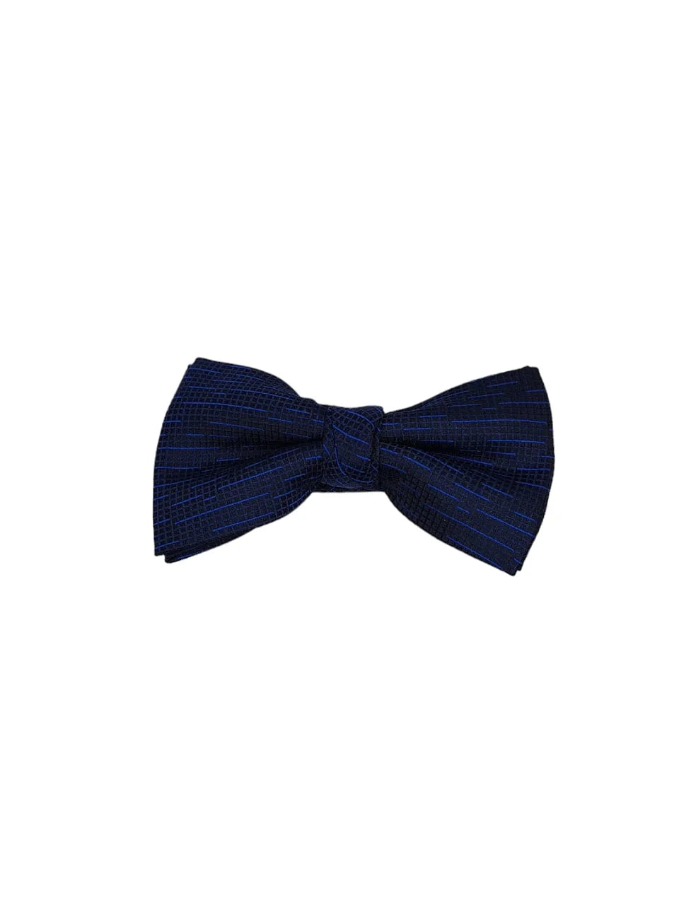 Sapphire Geometric Charm Bow Tie